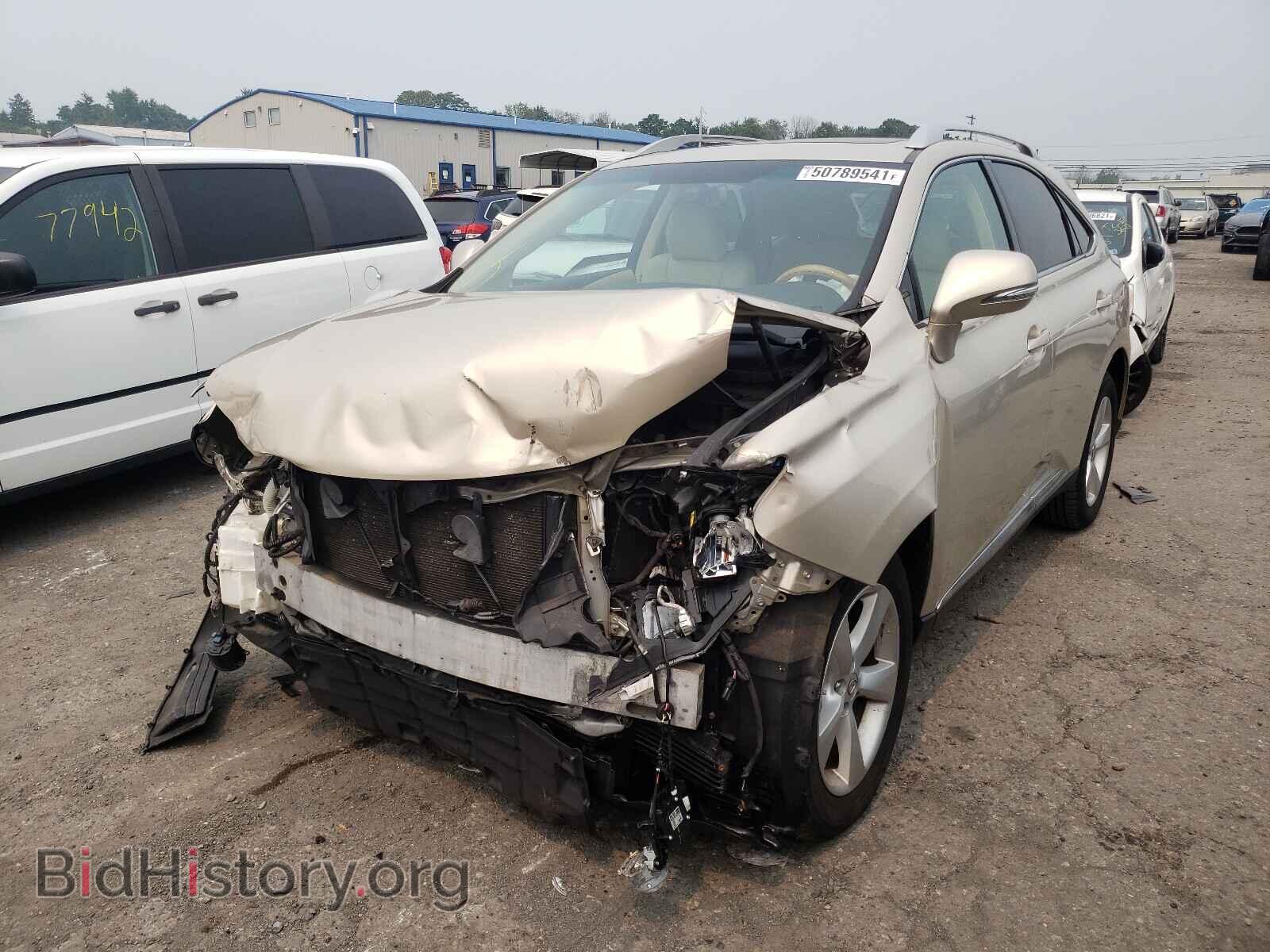 2011 LEXUS RX350 - VIN: 2T2BK1BA1BC083604 - Фото 2