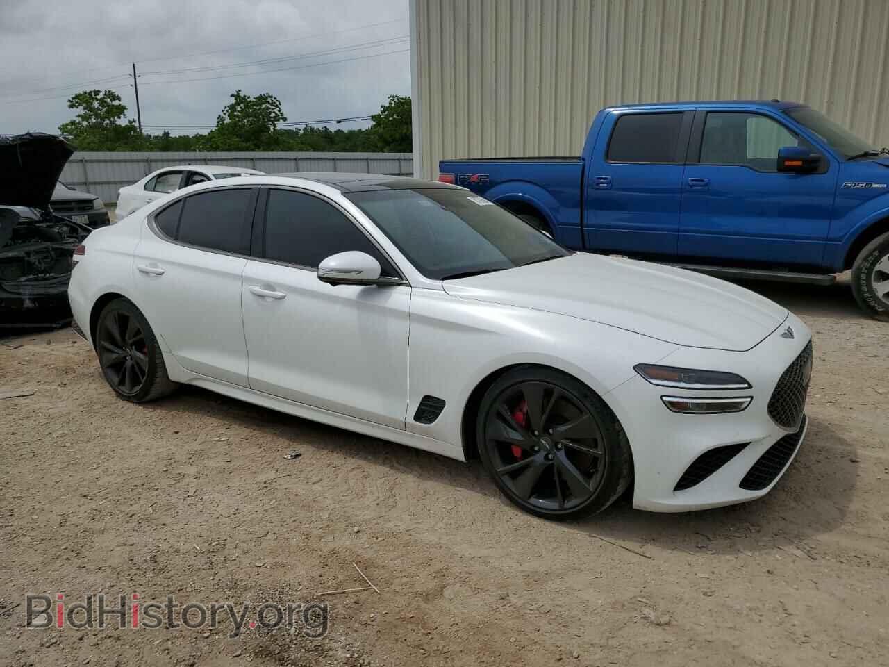 2023 GENESIS G70 BASE - VIN: KMTG54TE0PU122618 - Фото 4