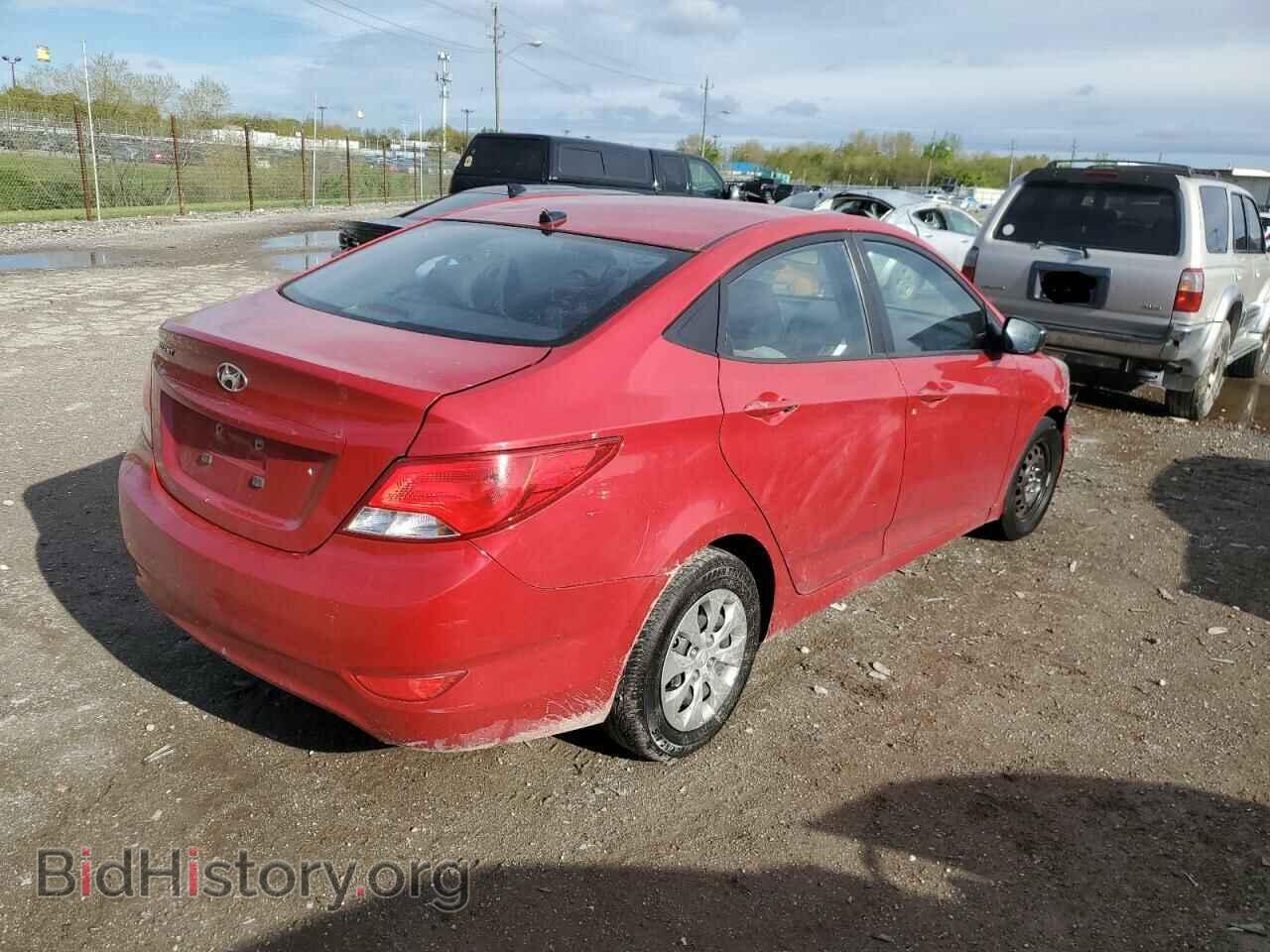 2016 HYUNDAI ACCENT - VIN: KMHCT4AE9GU074232 - Фото 3