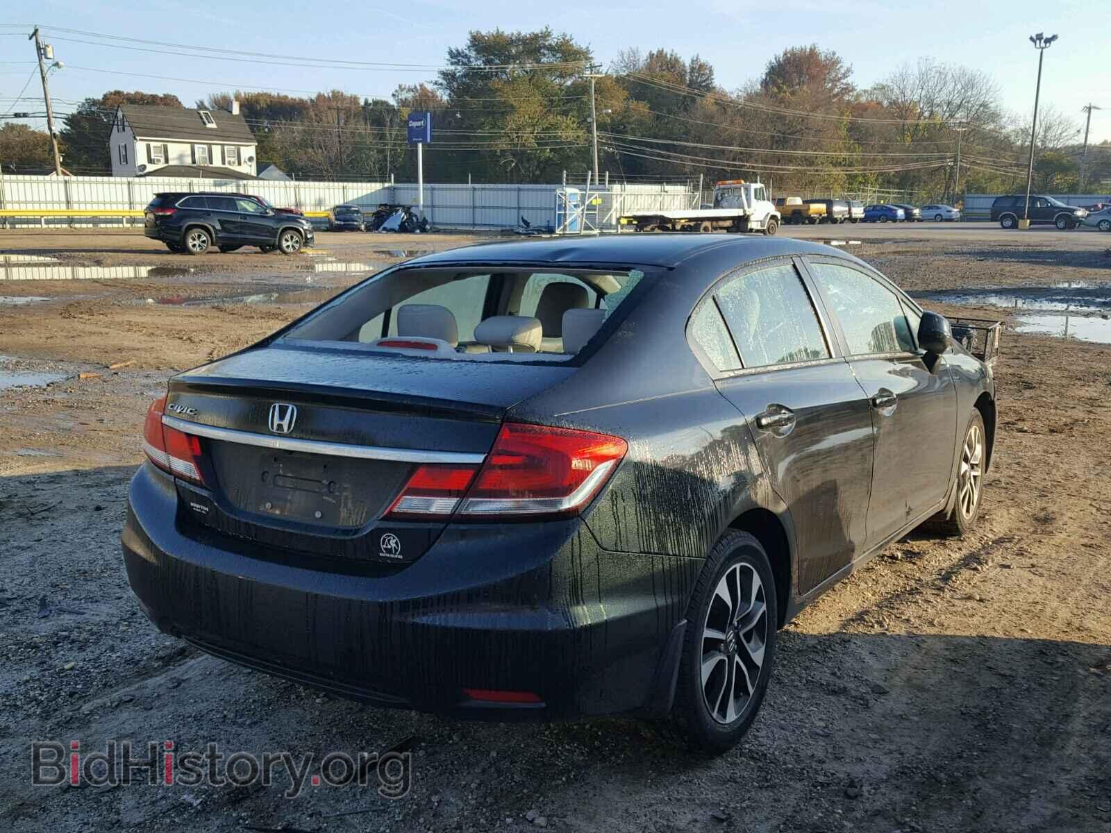 2013 HONDA CIVIC - VIN: 19XFB2F95DE245234 - Фото 4