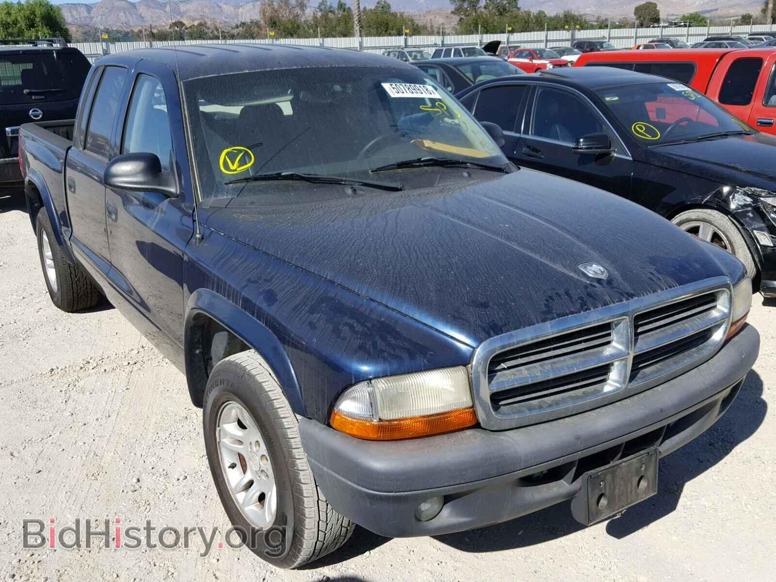 Photo 1D7HL38K54S565216 - DODGE DAKOTA QUA 2004