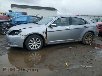 2013 Chrysler 200 200 Limite, silver — VIN 1C3CCBCG9DN724260, Copart