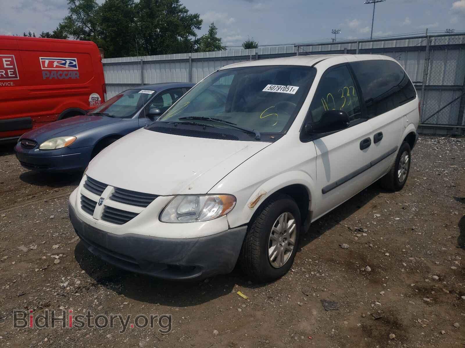 2007 DODGE CARAVAN - VIN: 1D4GP25B67B217151 - Фото 2