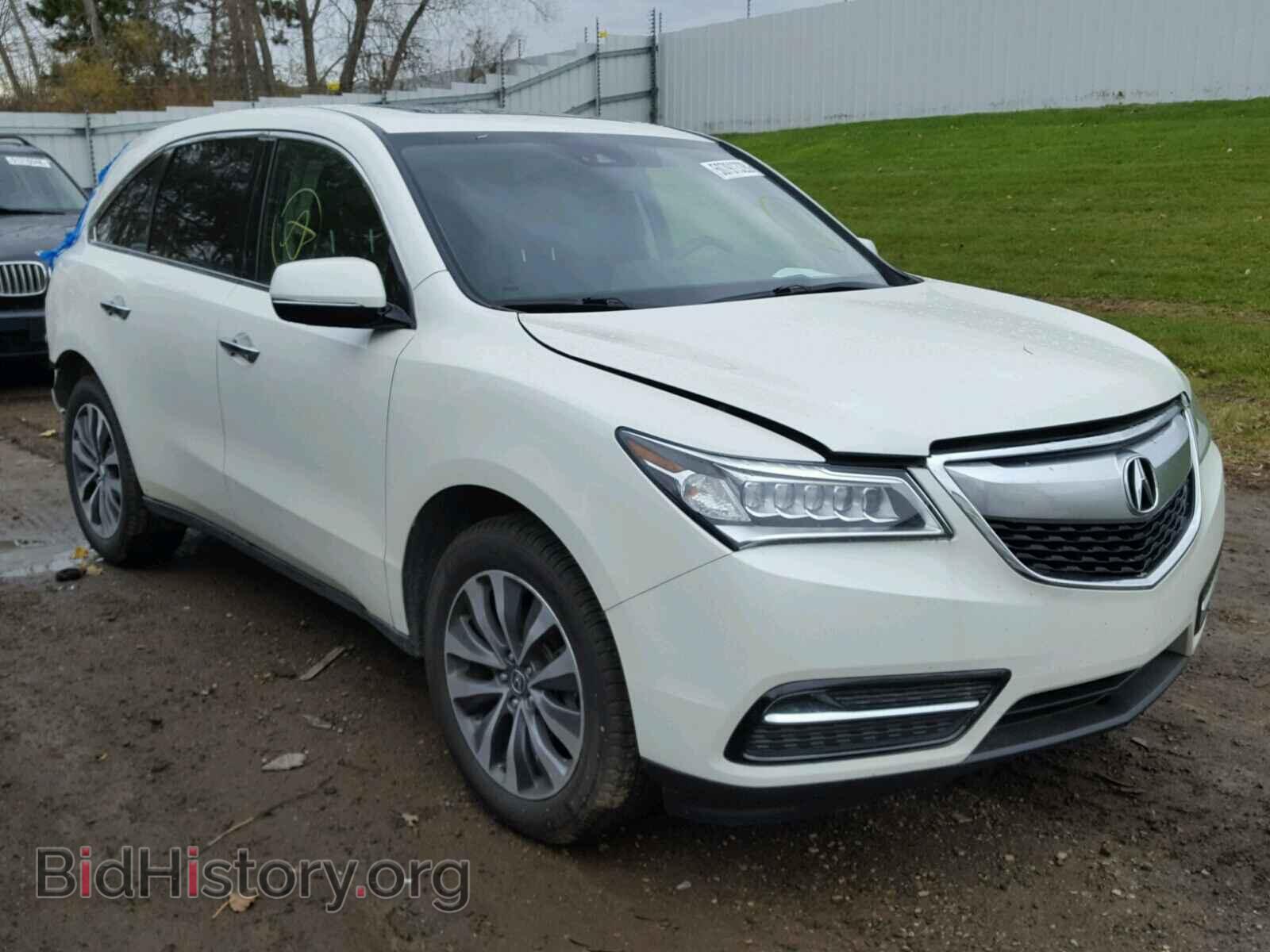 Photo 5FRYD4H40GB048419 - ACURA MDX 2016