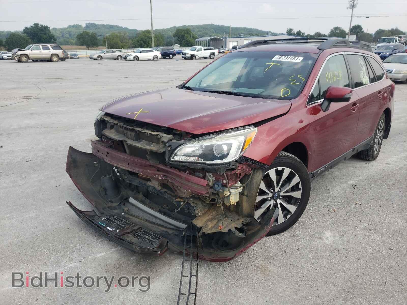 2015 SUBARU OUTBACK - VIN: 4S4BSBLC7F3202129 - Фото 2