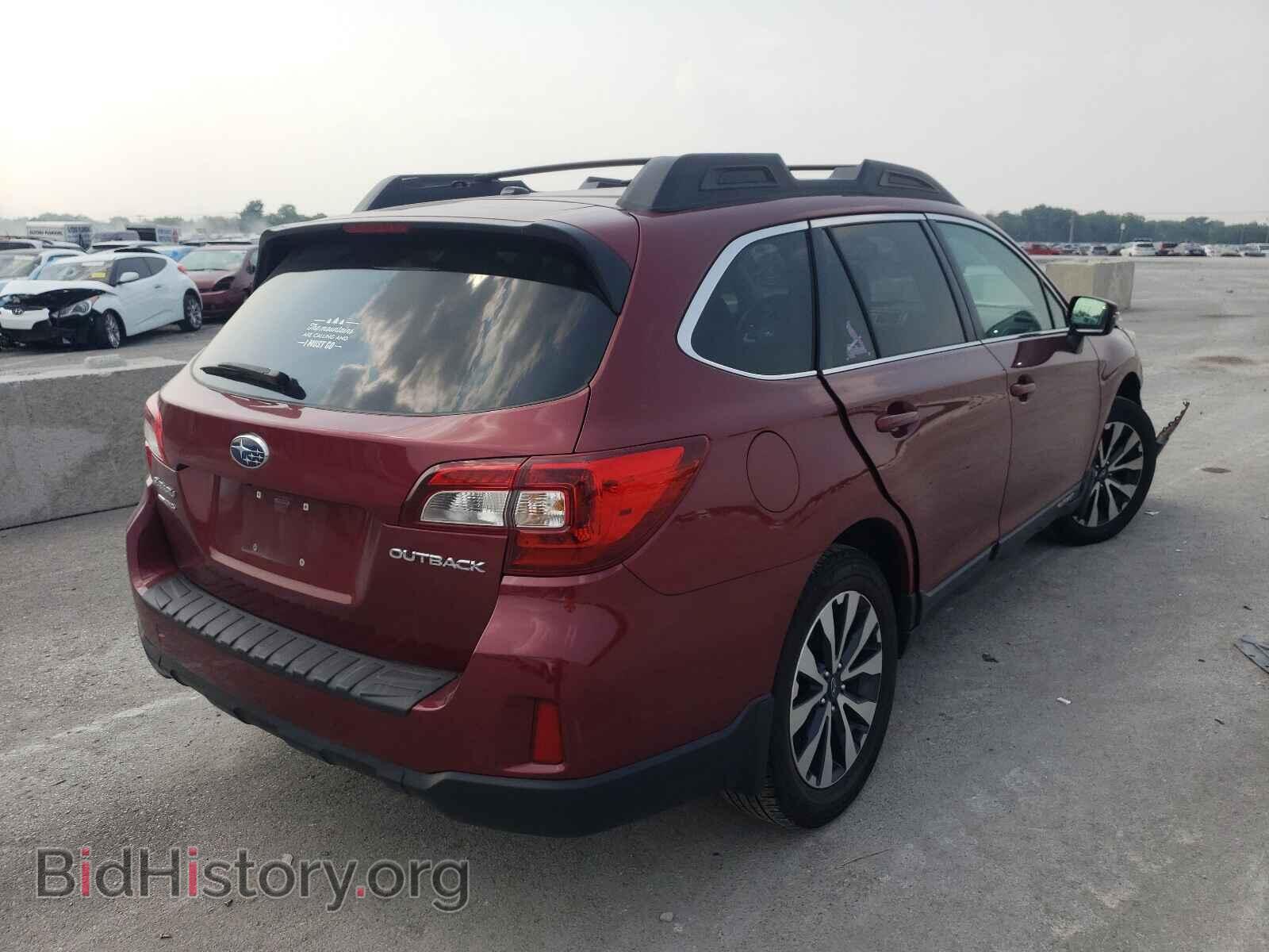 2015 SUBARU OUTBACK - VIN: 4S4BSBLC7F3202129 - Фото 4