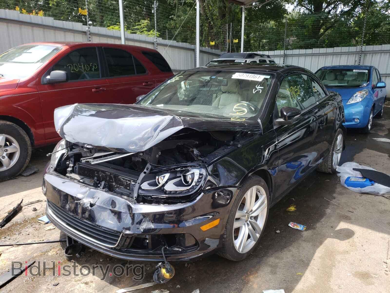 2014 VOLKSWAGEN EOS - VIN: WVWFW8AH8EV000561 - Фото 2