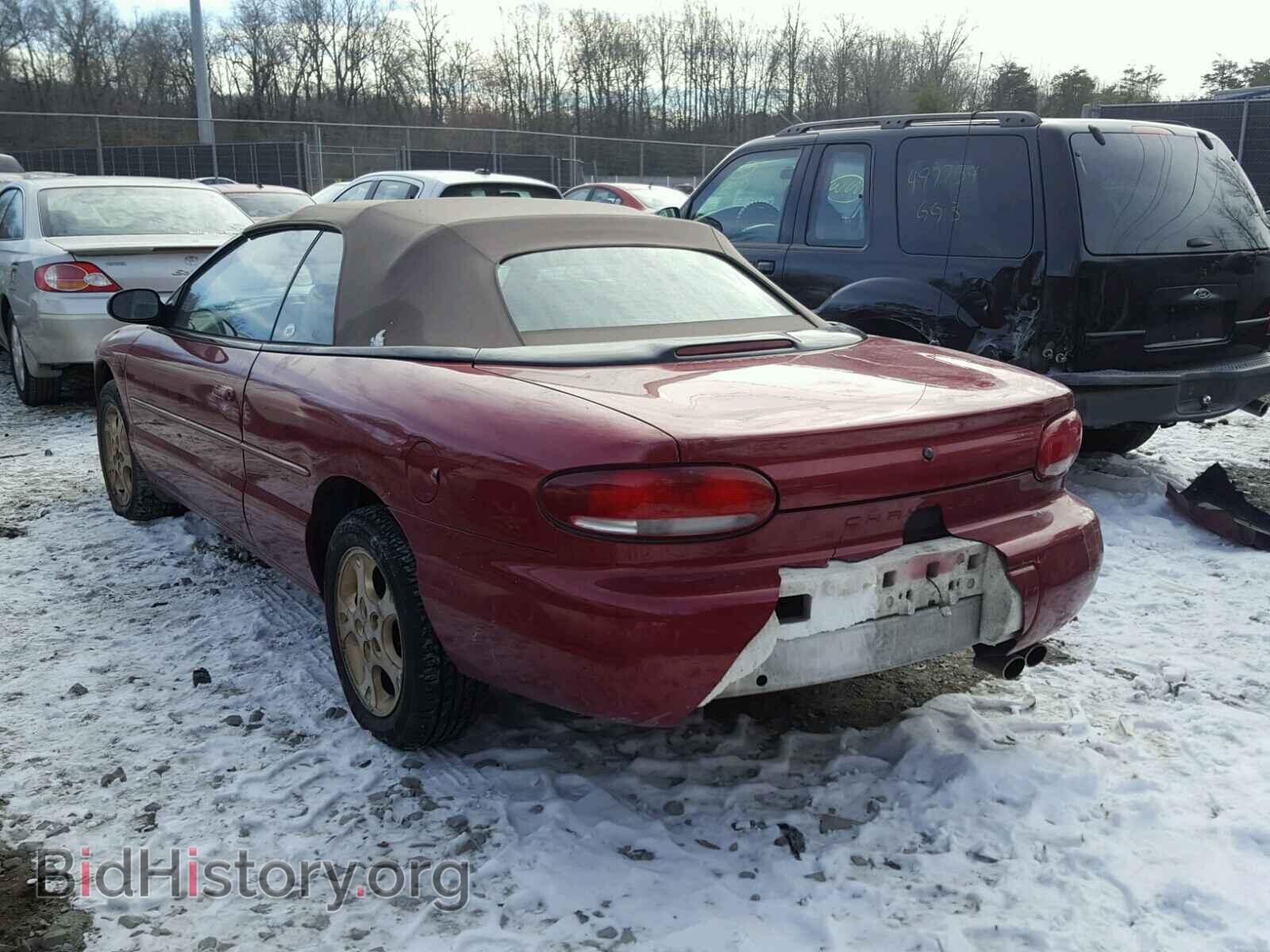 1998 CHRYSLER SEBRING - VIN: 3C3EL55H9WT201565 - Фото 3