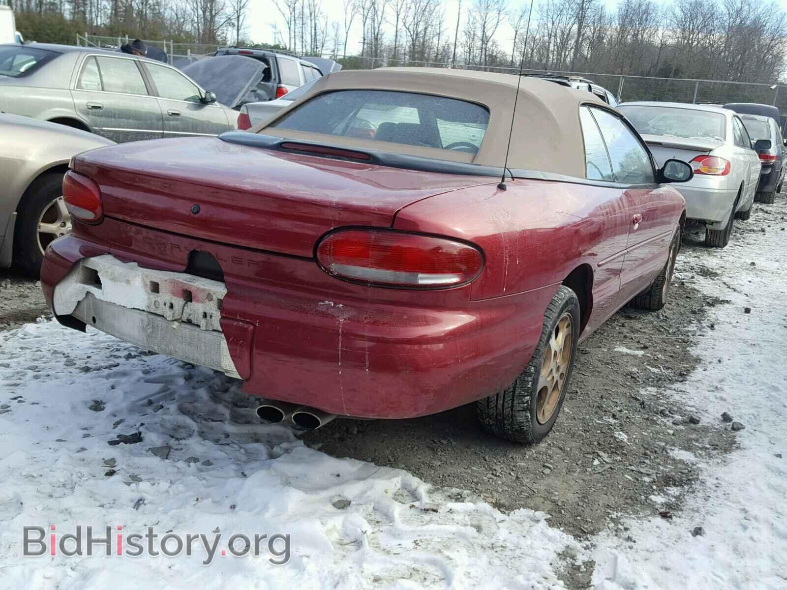 1998 CHRYSLER SEBRING - VIN: 3C3EL55H9WT201565 - Фото 4