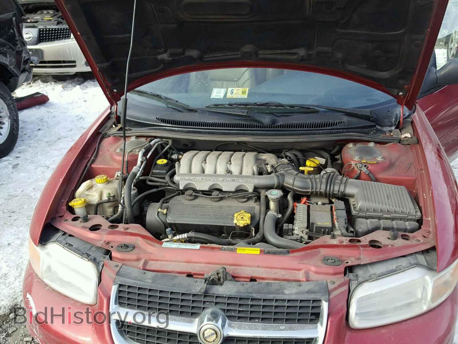 1998 CHRYSLER SEBRING - VIN: 3C3EL55H9WT201565 - Фото 7