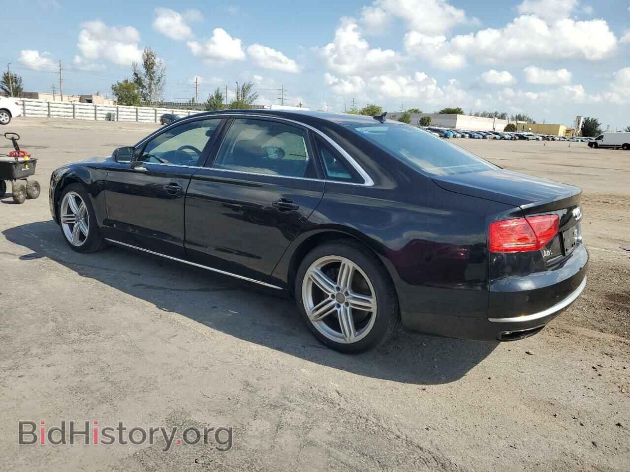 2013 AUDI A8 - VIN: WAUR2AFD1DN008020 - Фото 2