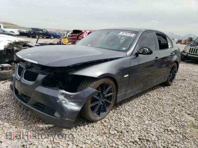 2008 BMW 3 SERIES 328 I Sule, темно-серый — VIN WBAVC53598FZ86202, Copart