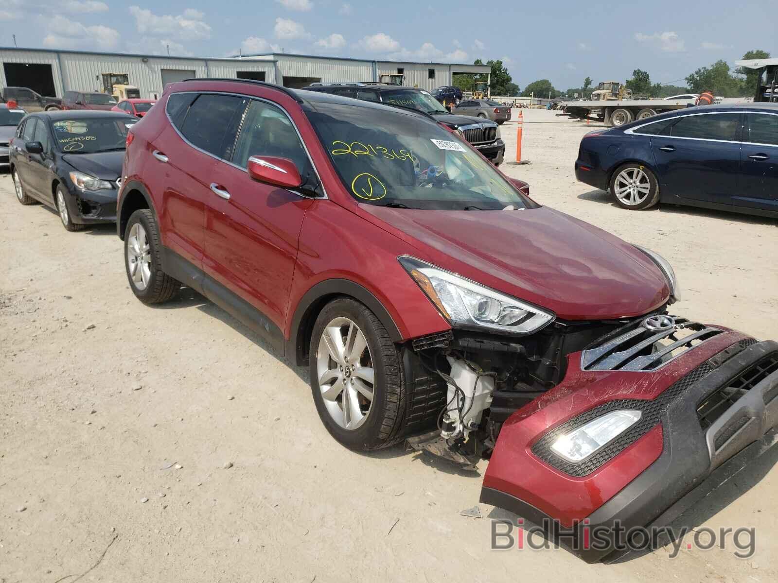 Photo 5XYZWDLA7EG221369 - HYUNDAI SANTA FE 2014