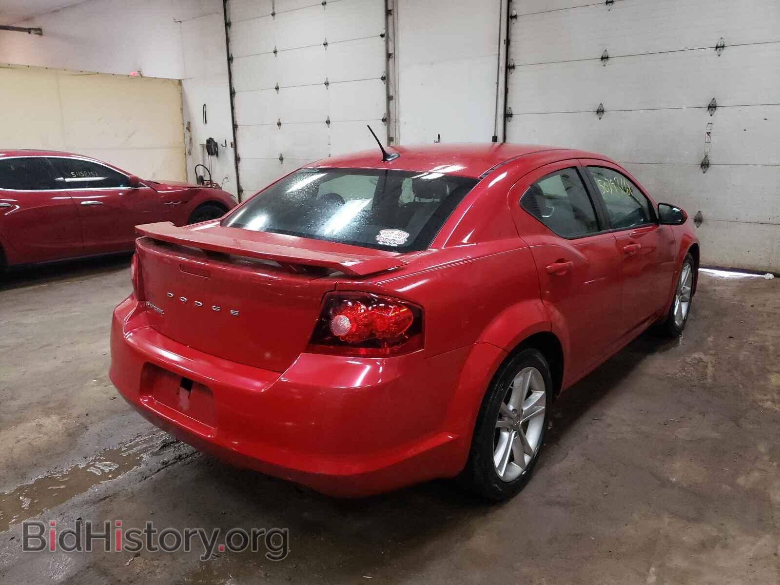 2011 DODGE AVENGER - VIN: 1B3BD1FGXBN534993 - Фото 4