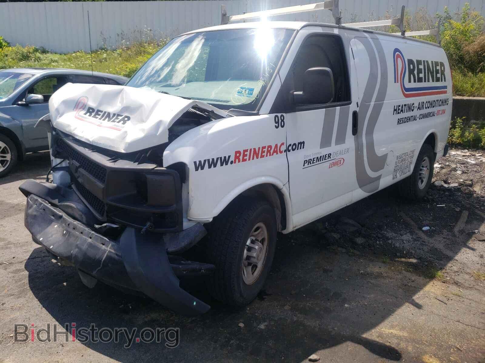 2014 CHEVROLET EXPRESS - VIN: 1GCWGFCA3E1126643 - Фото 2