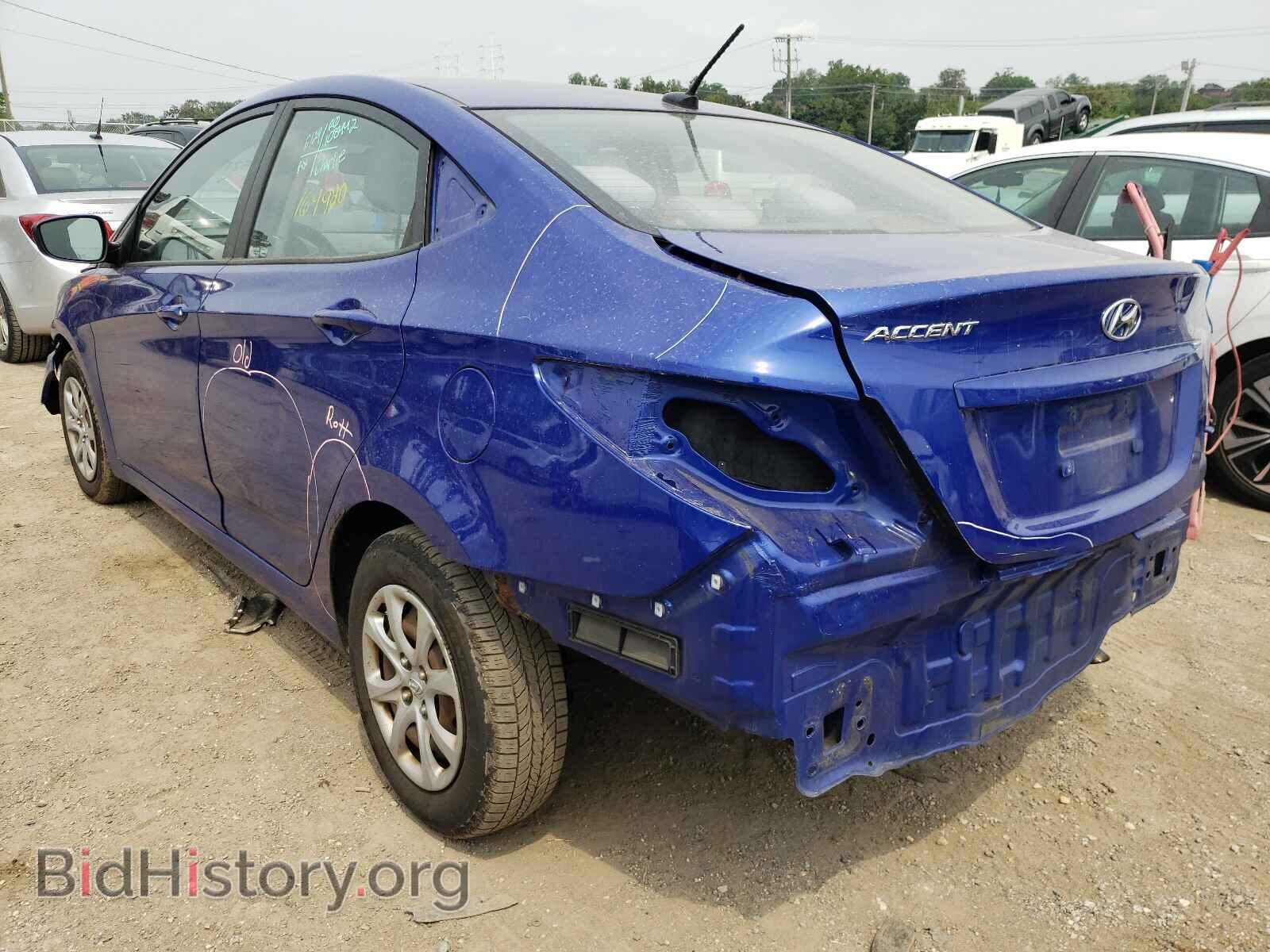 2012 HYUNDAI ACCENT - VIN: KMHCT4AE4CU200765 - Фото 3