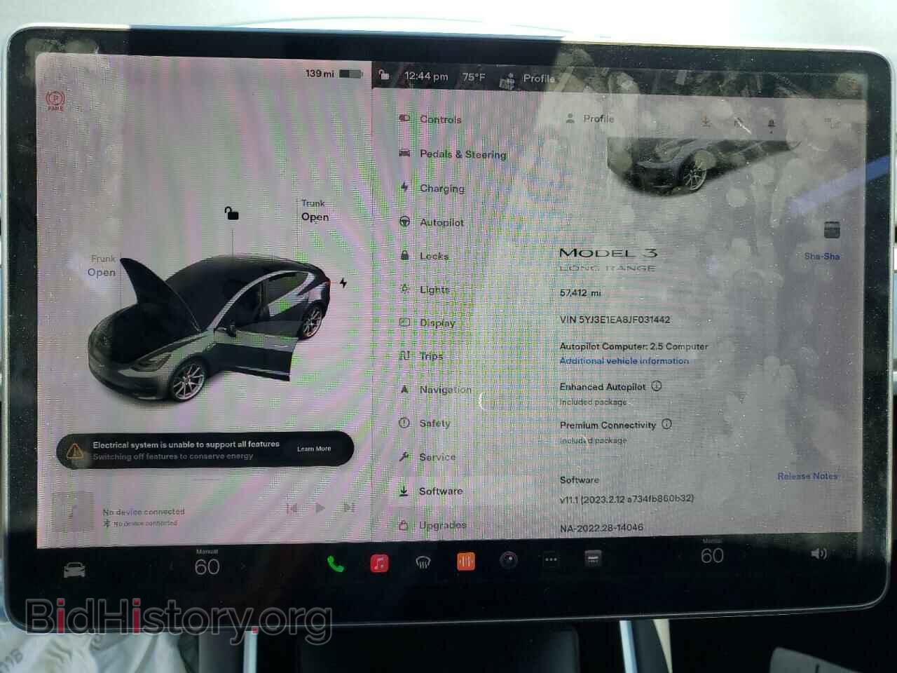 2018 TESLA MODEL 3 - VIN: 5YJ3E1EA8JF031442 - Фото 9