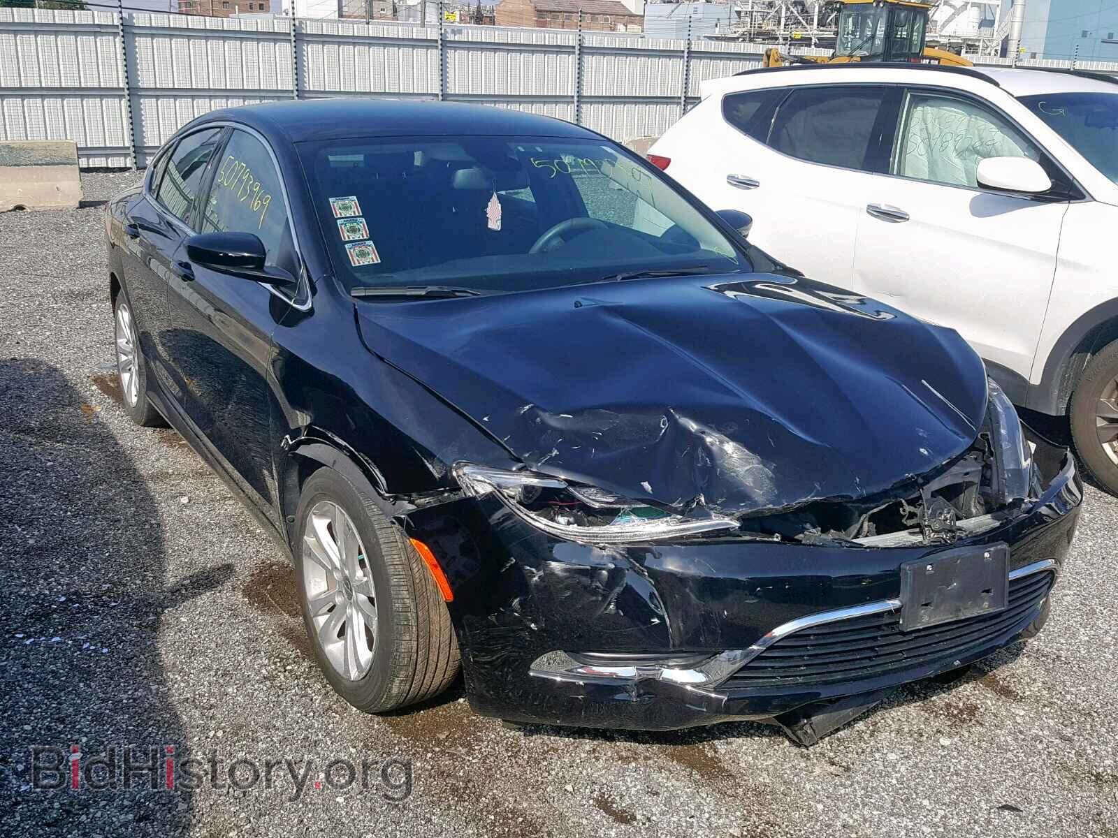 Фотография 1C3CCCAB3GN130264 - CHRYSLER 200 2016