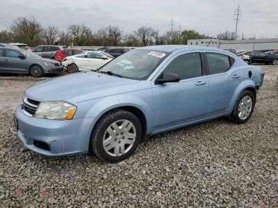 2013 Dodge AVENGER SE, синий — VIN 1C3CDZAB8DN611168, Copart