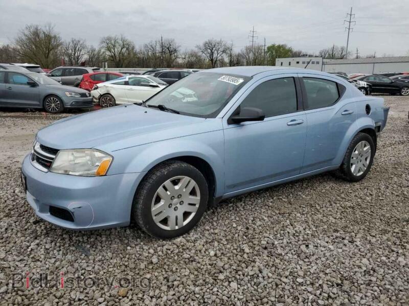 2013 Dodge AVENGER SE (VIN 1C3CDZAB8DN611168) — фото 1 из 15, Copart, повреждение: задняя часть