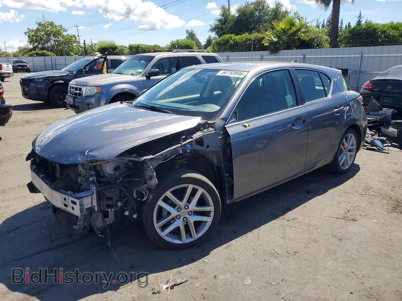 Фотография JTHKD5BH3H2280265 - LEXUS CT 200 2017