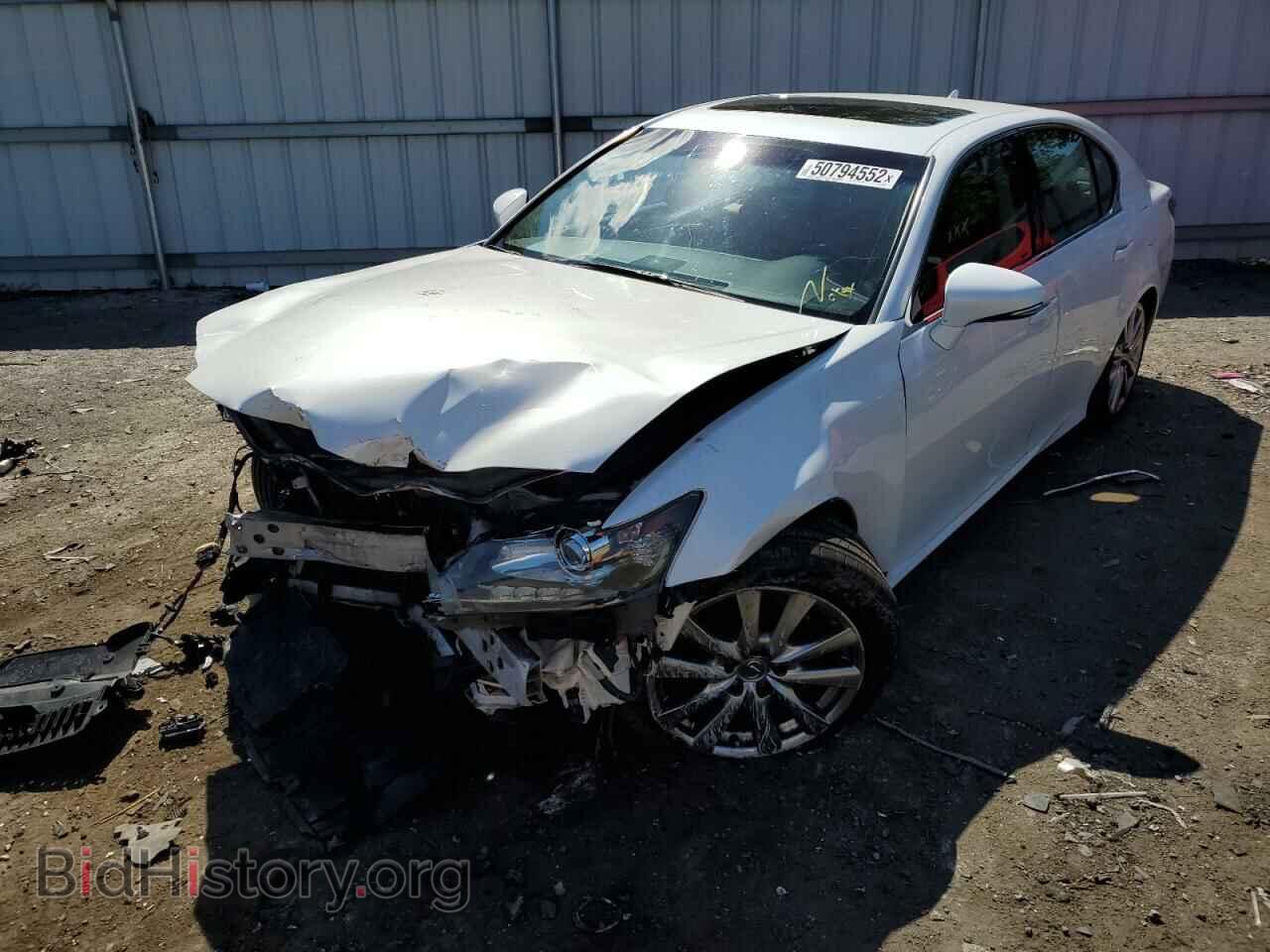 2014 LEXUS GS350 - VIN: JTHCE1BL5E5021608 - Фото 2