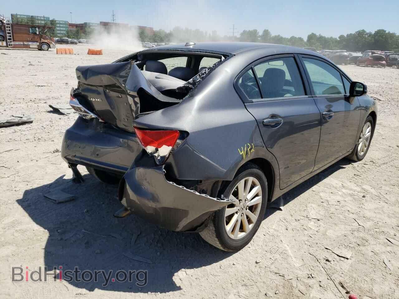 2012 HONDA CIVIC - VIN: 2HGFB2F91CH506850 - Photo 4