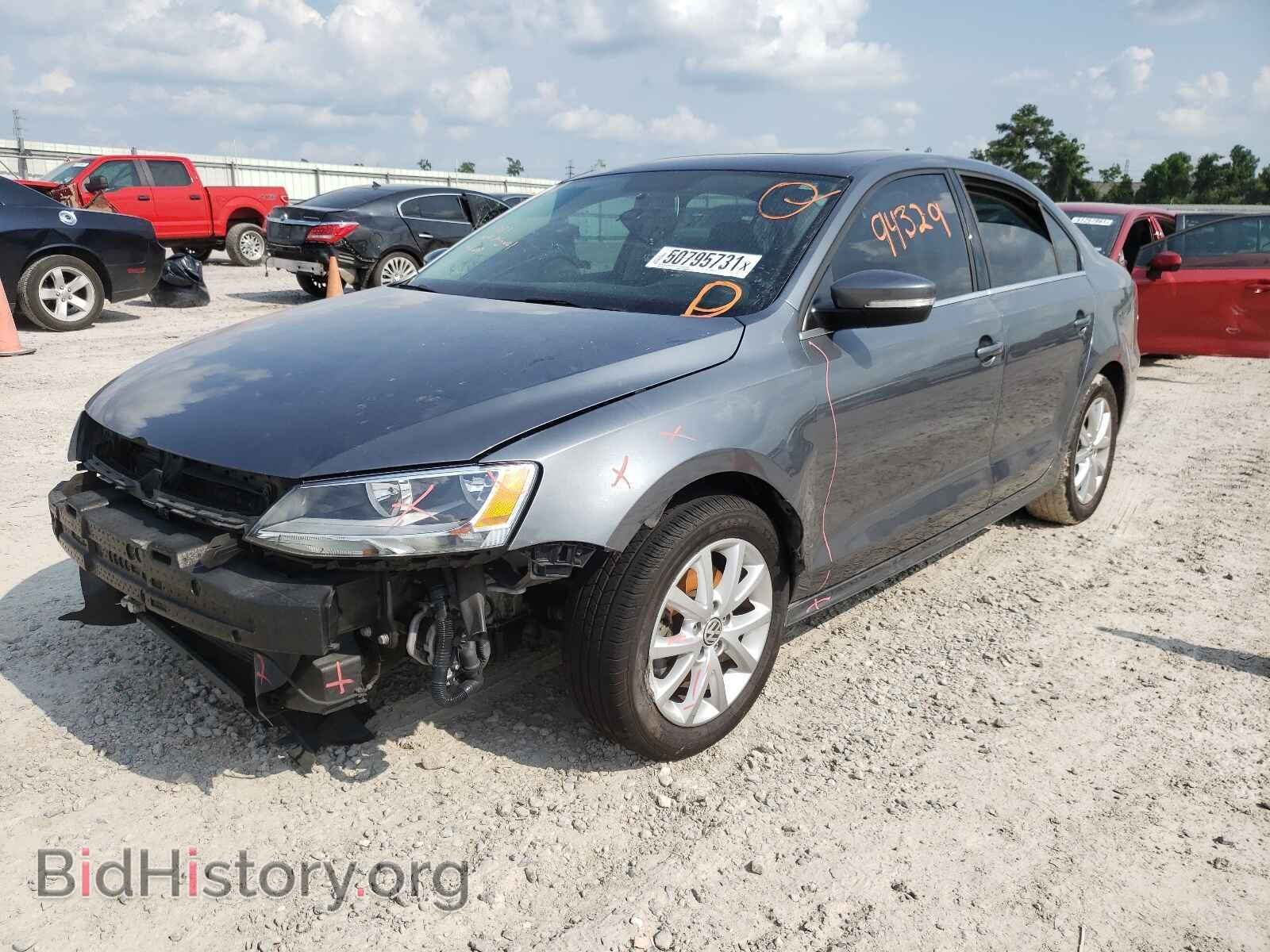 2014 VOLKSWAGEN JETTA - VIN: 3VWD17AJ3EM419847 - Фото 2