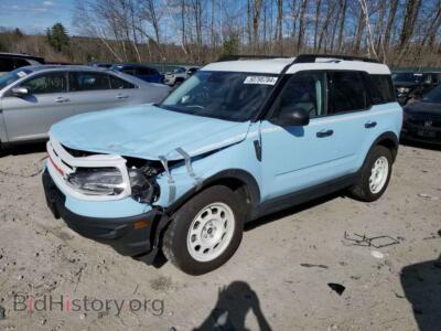2023 Ford BRONCO Heritage, синий — VIN 3FMCR9G68PRE05160, Copart