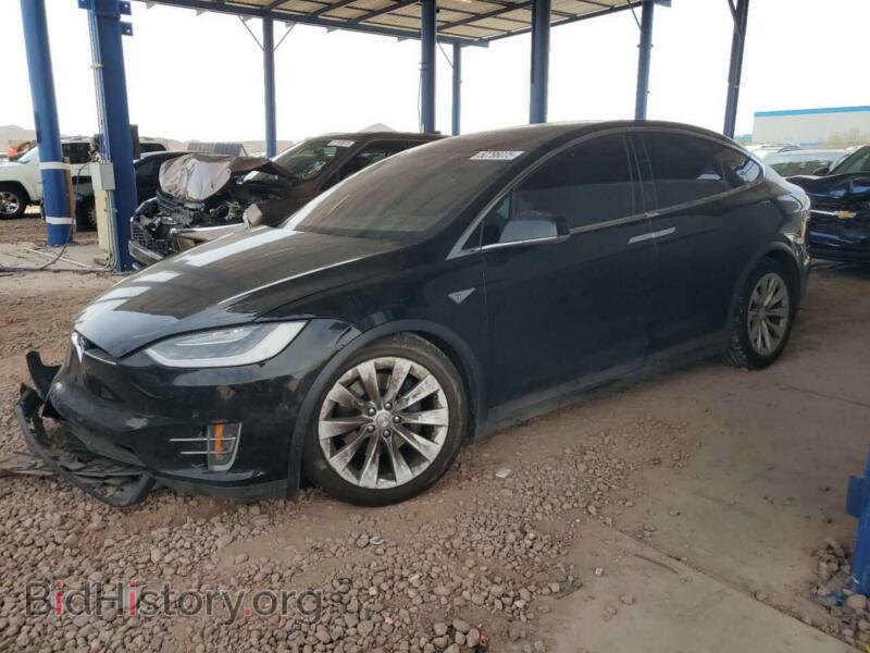 2016 Tesla MODEL X (VIN 5YJXCBE21GF018126) — фото 1 из 12, Copart, повреждение: передняя часть