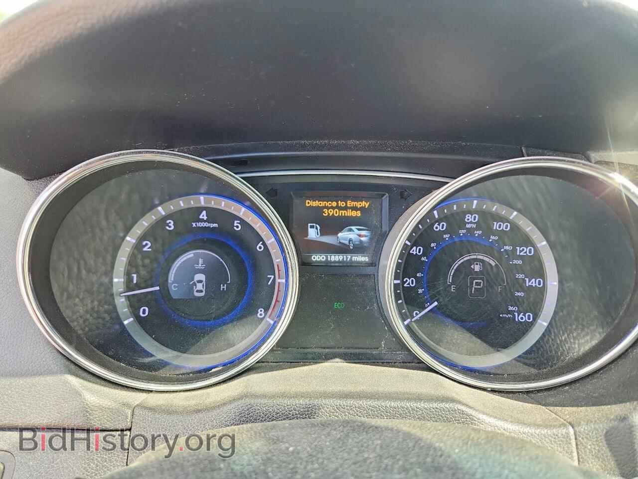 2014 HYUNDAI SONATA - VIN: 5NPEC4AC7EH817294 - Фото 9