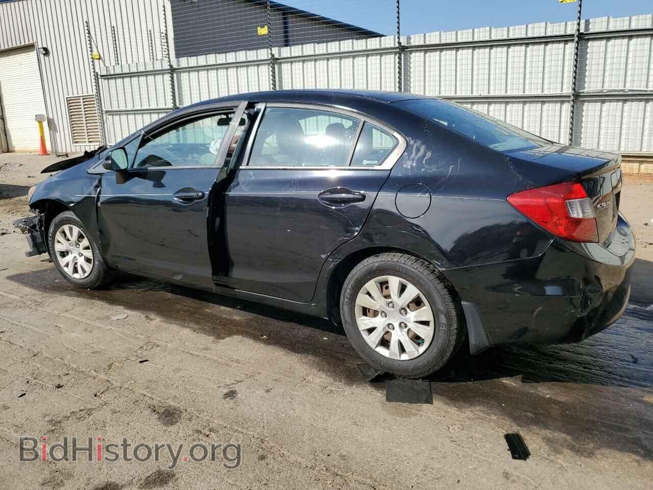 2012 HONDA CIVIC - VIN: 19XFB2F55CE052920 - Фото 2