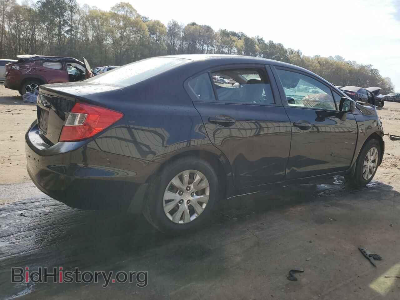 2012 HONDA CIVIC - VIN: 19XFB2F55CE052920 - Фото 3