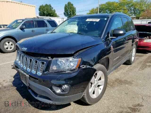 2014 JEEP COMPASS SP - VIN: 1C4NJCBB3ED821743 - Фото 2