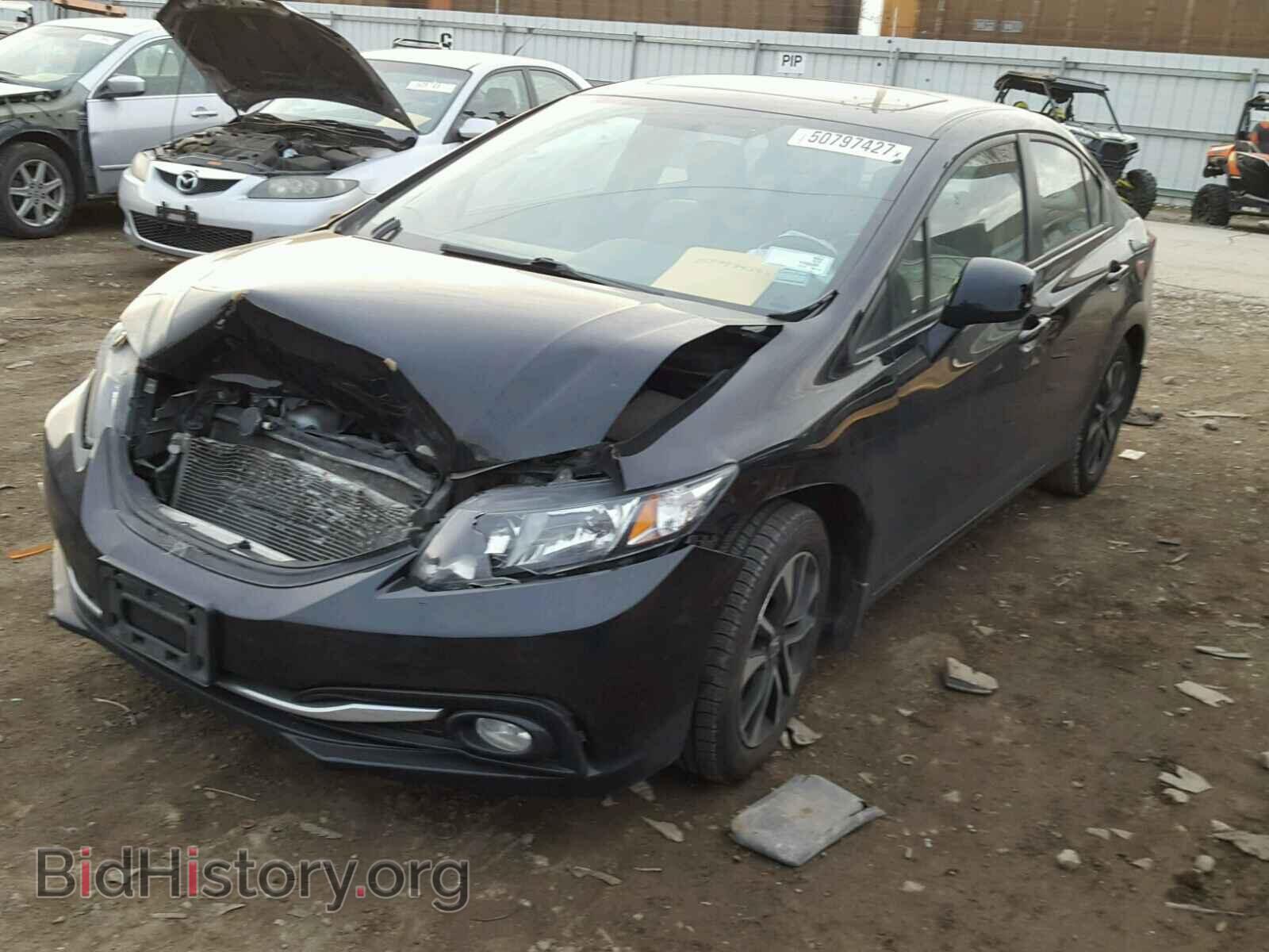 2013 HONDA CIVIC - VIN: 19XFB2F93DE008371 - Фото 2