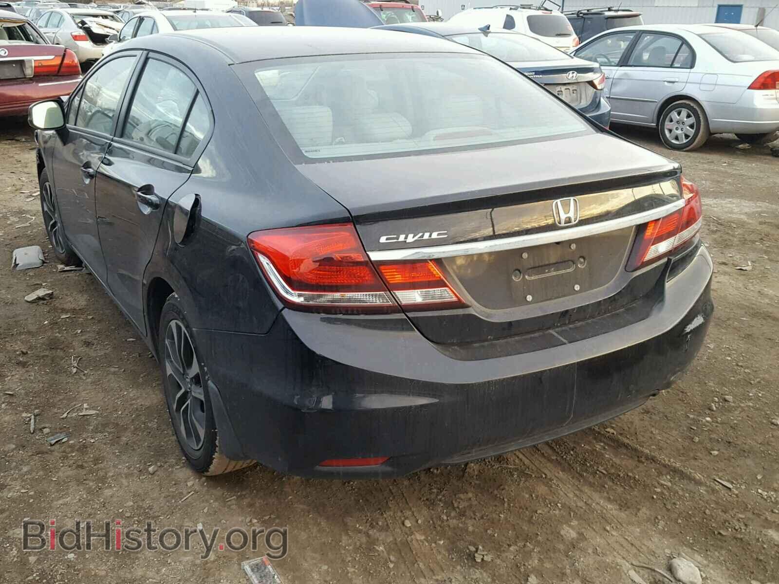 2013 HONDA CIVIC - VIN: 19XFB2F93DE008371 - Фото 3