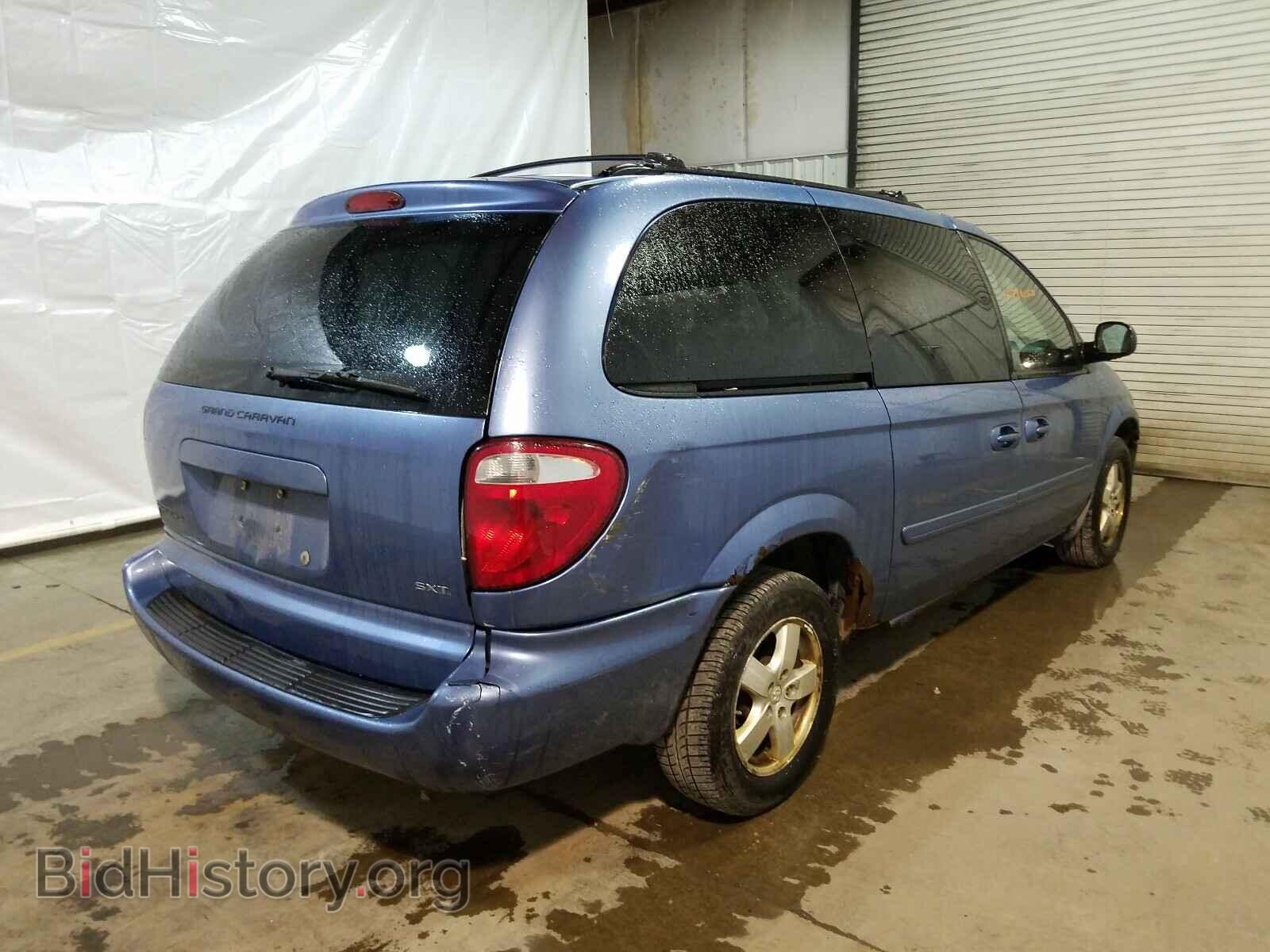 2007 DODGE CARAVAN - VIN: 2D4GP44L67R264588 - Фото 4