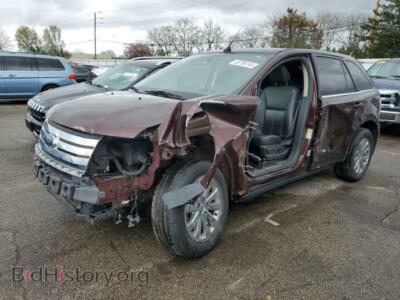2010 Ford EDGE Limited, maroon — VIN 2FMDK4KC9ABB07781, Copart