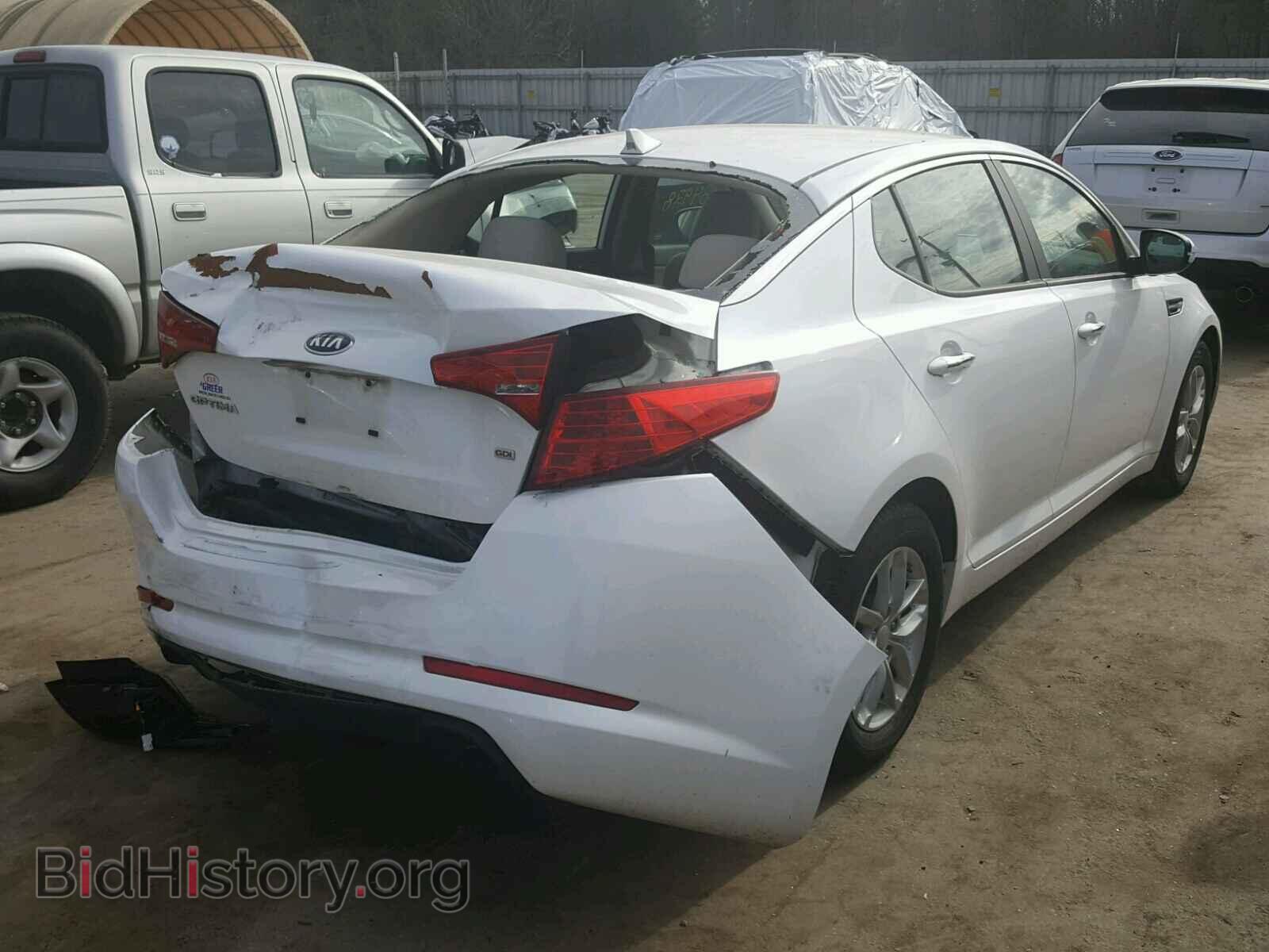 2013 KIA OPTIMA - VIN: KNAGM4A75D5401409 - Фото 4