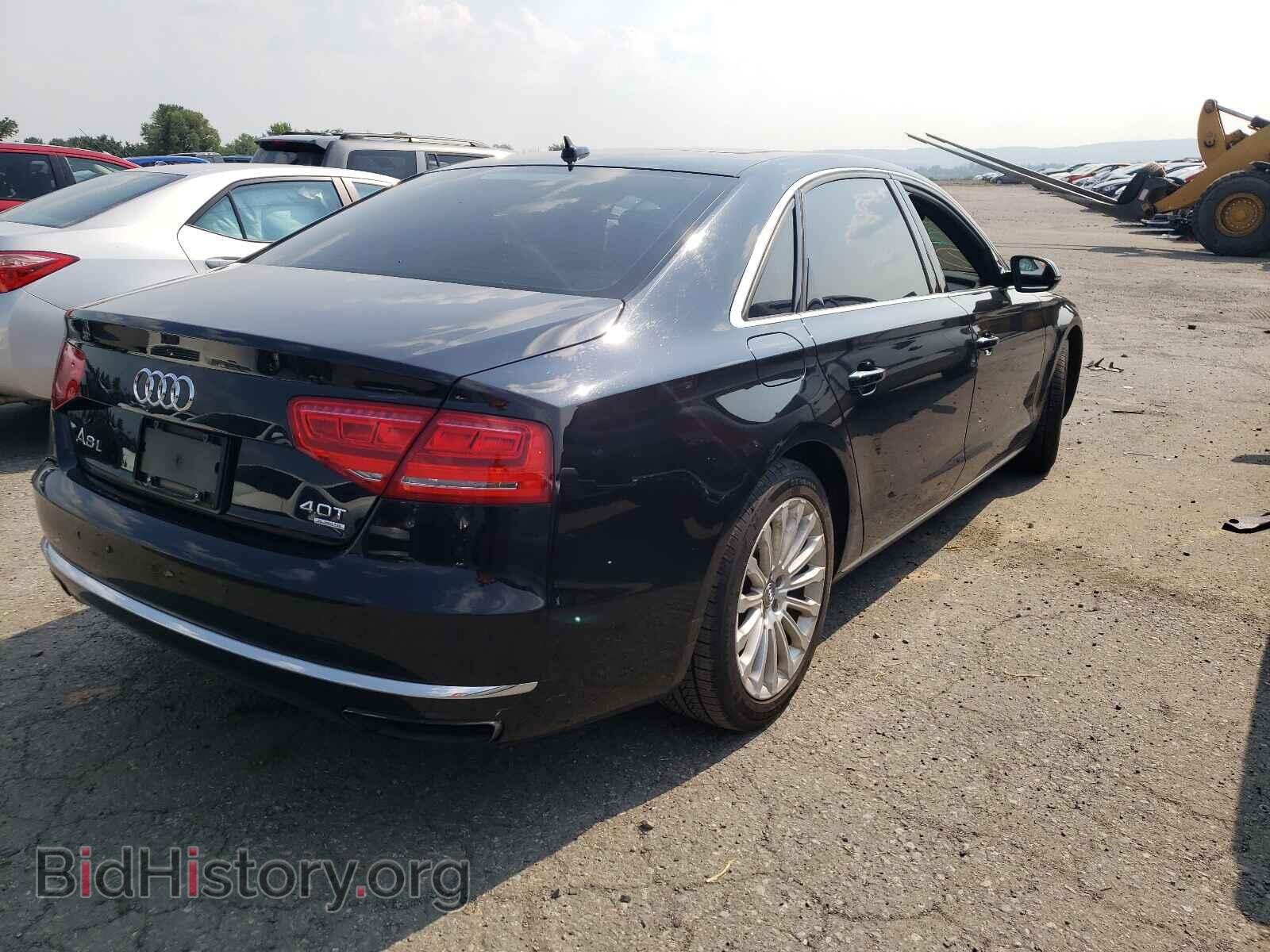 2014 AUDI A8 - VIN: WAUR2AFD7EN002658 - Фото 4