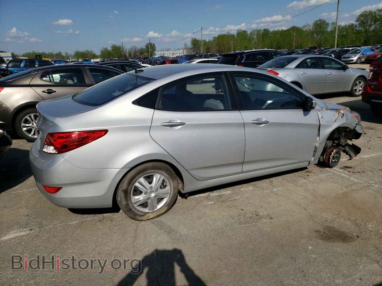 2014 HYUNDAI ACCENT - VIN: KMHCT4AE1EU672991 - Фото 3