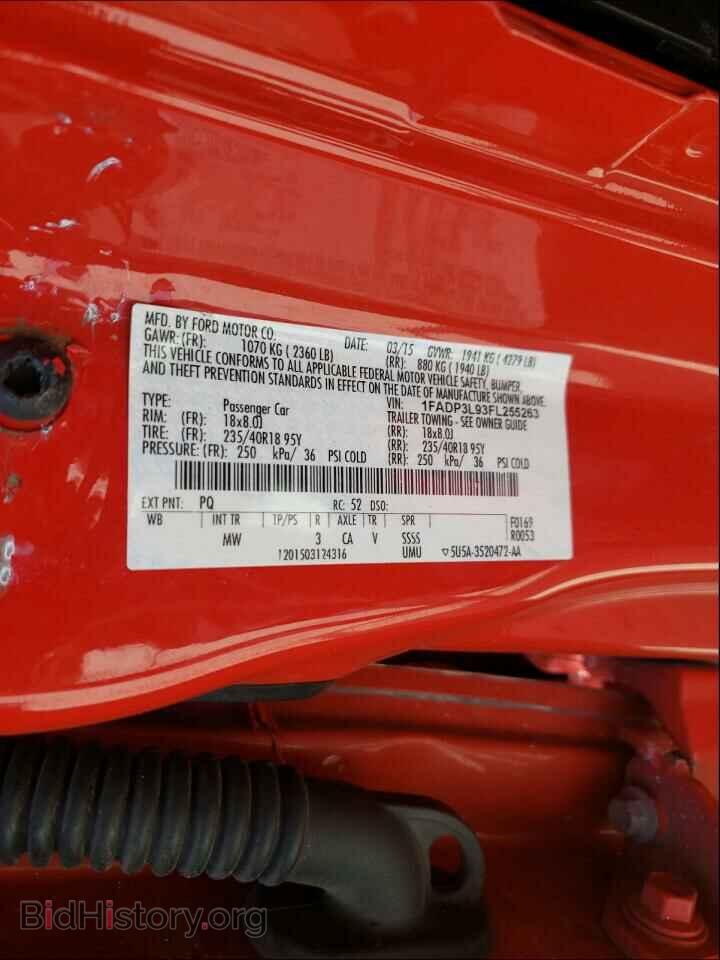 2015 FORD FOCUS - VIN: 1FADP3L93FL255263 - Фото 10