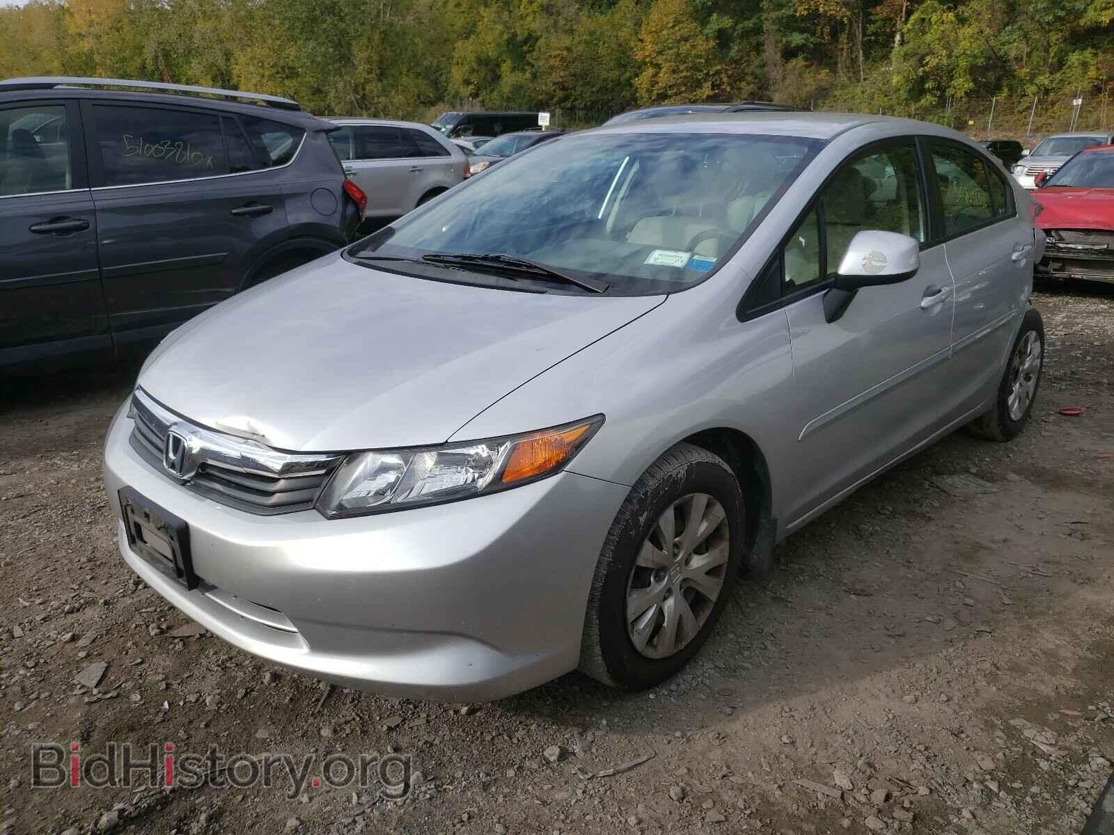 2012 HONDA CIVIC - VIN: 19XFB2F57CE328224 - Фото 2