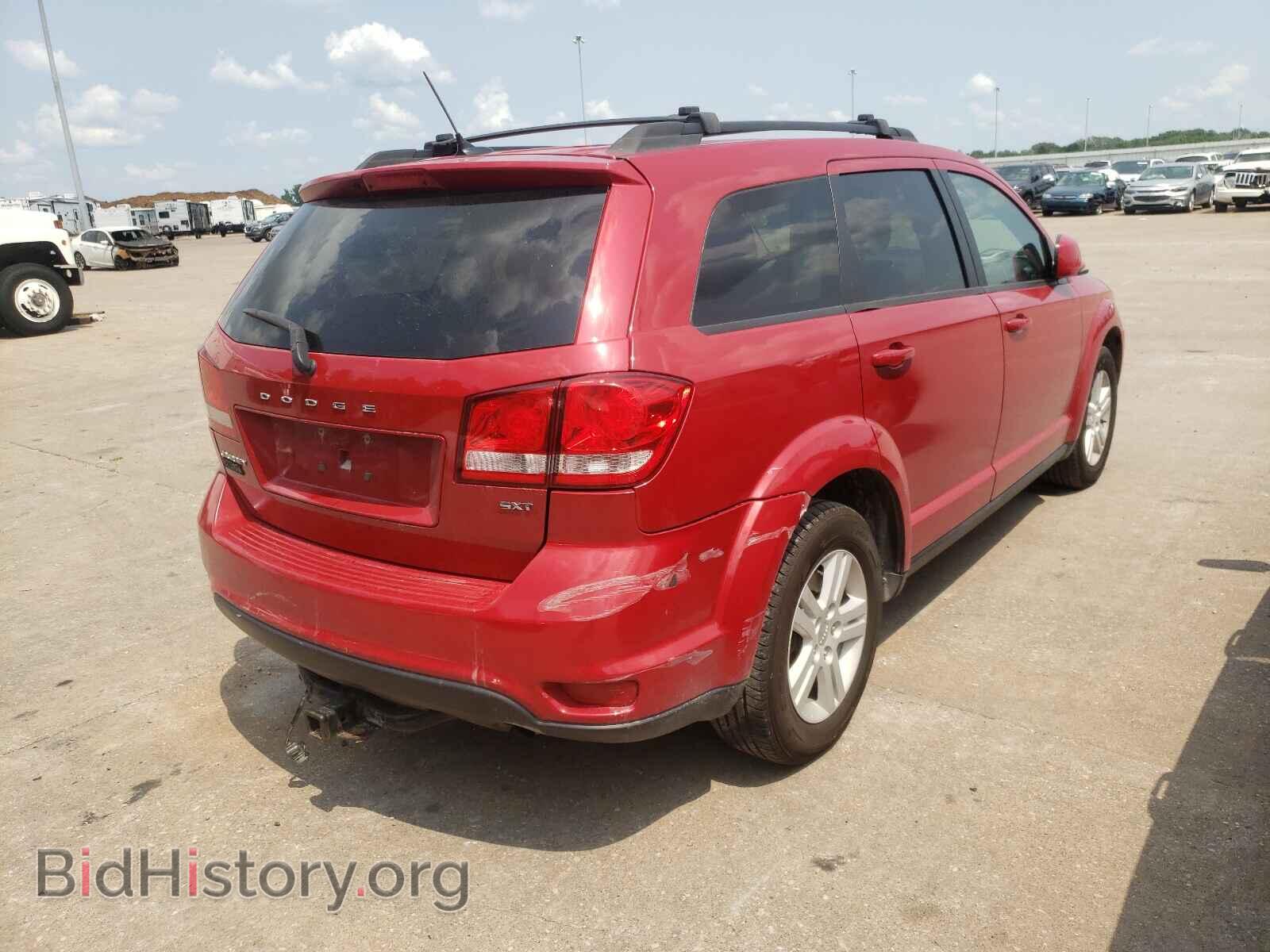2012 DODGE JOURNEY - VIN: 3C4PDCBB8CT323481 - Фото 4