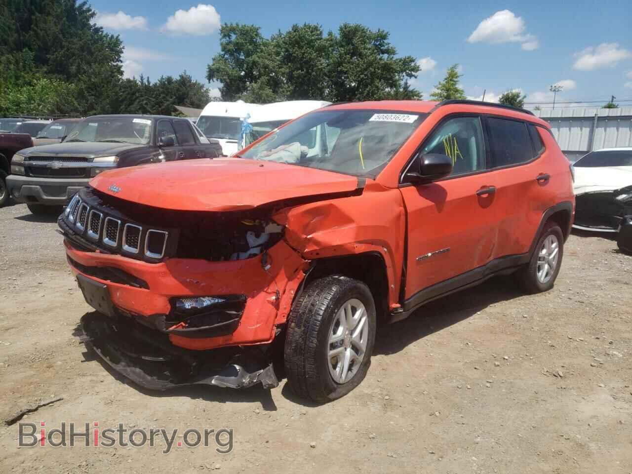 2017 JEEP COMPASS - VIN: 3C4NJDAB6HT666854 - Фото 2