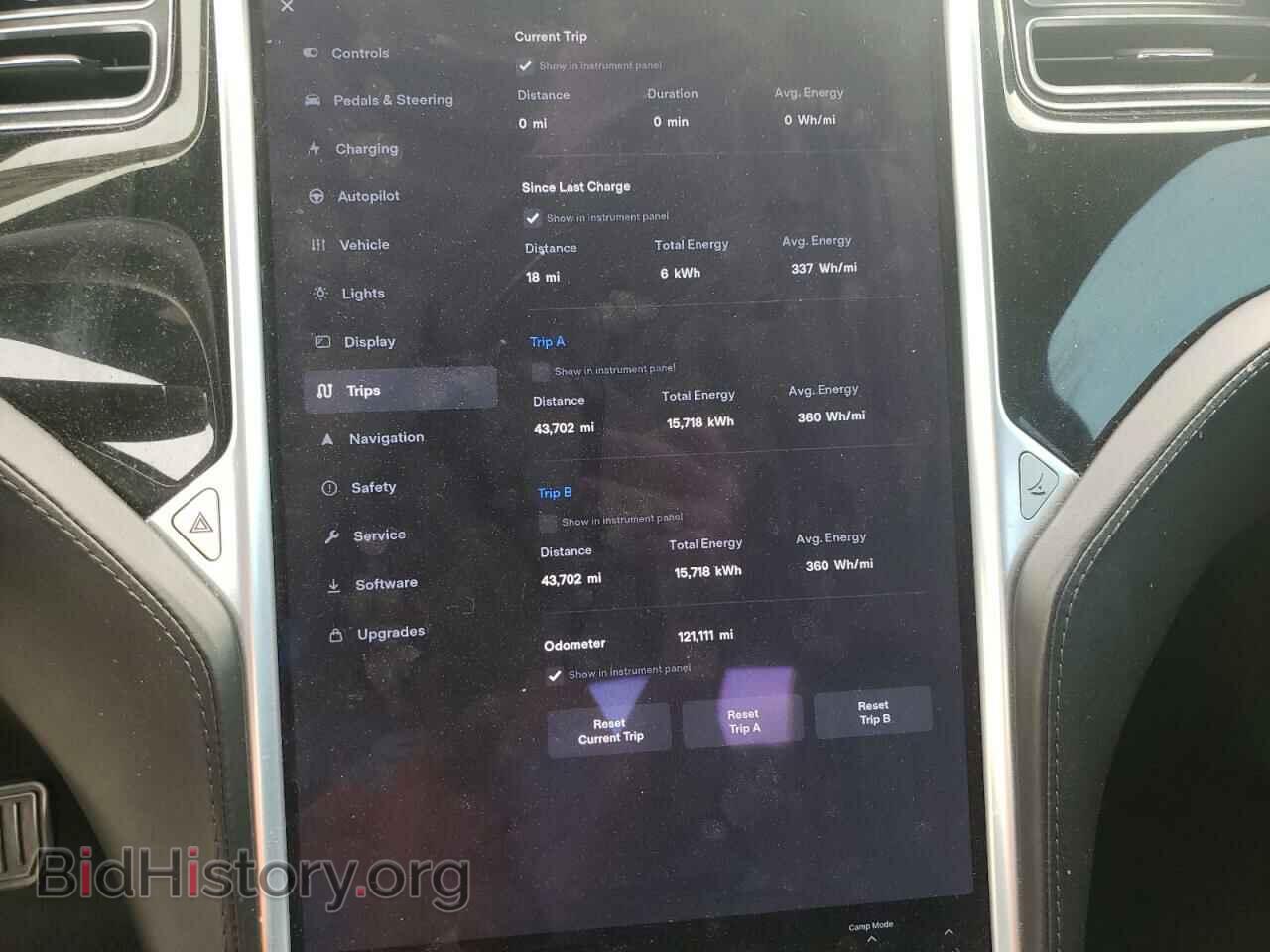 2015 TESLA MODEL S - VIN: 5YJSA1E12FF118302 - Photo 9