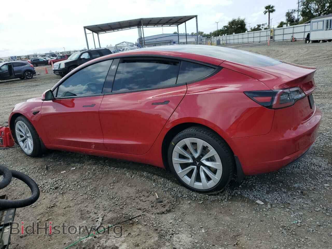 2022 TESLA MODEL 3 - VIN: 5YJ3E1EA5NF155772 - Фото 2