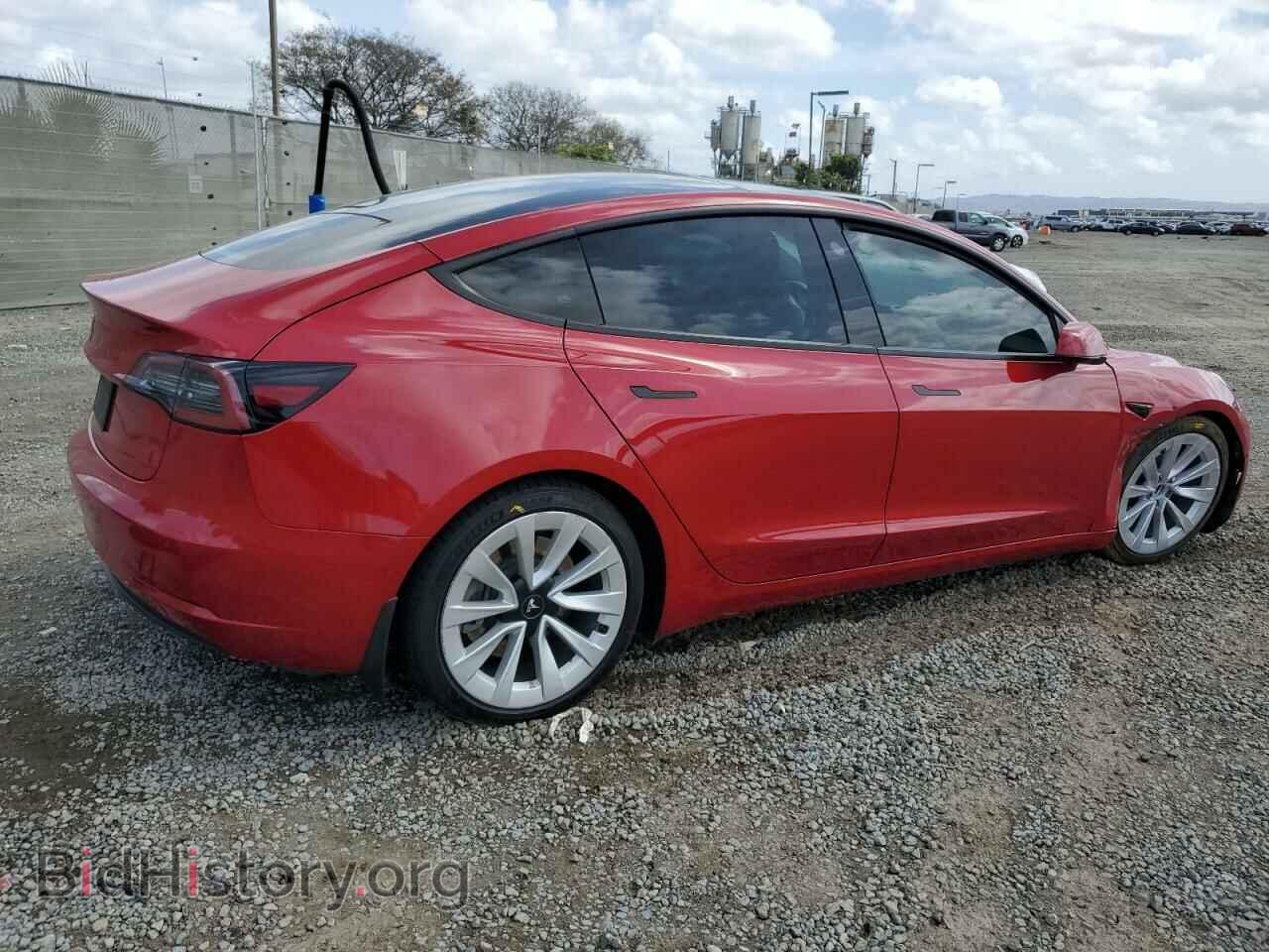 2022 TESLA MODEL 3 - VIN: 5YJ3E1EA5NF155772 - Фото 3