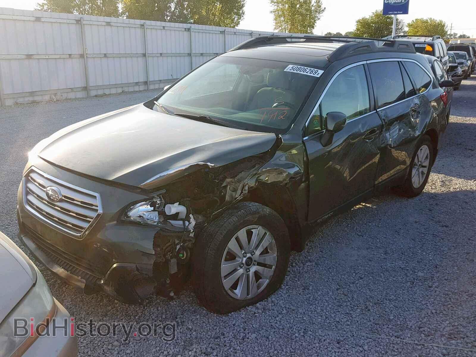2015 SUBARU OUTBACK 2. - VIN: 4S4BSBHC8F3294912 - Фото 2
