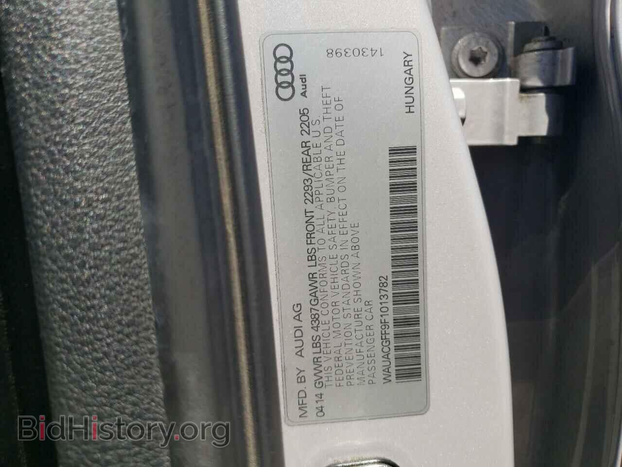 2015 AUDI A3 - VIN: WAUACGFF9F1013782 - Photo 10
